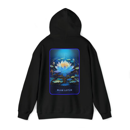 Blue Lotus -  Unisex Hooded Sweatshirt