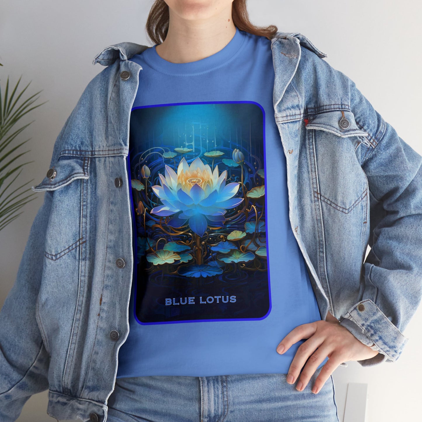Blue Lotus - Unisex Cotton Tee
