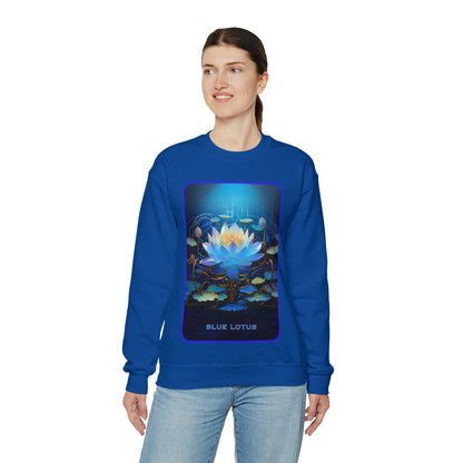 Blue Lotus - Unisex Crewneck Sweatshirt