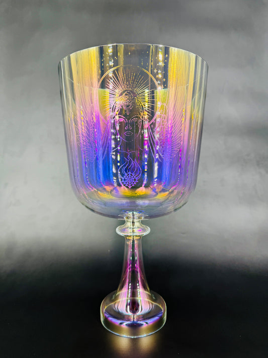 Amethyst Auraura - Divine Cosmic Mother - Crystal Chalice Grail