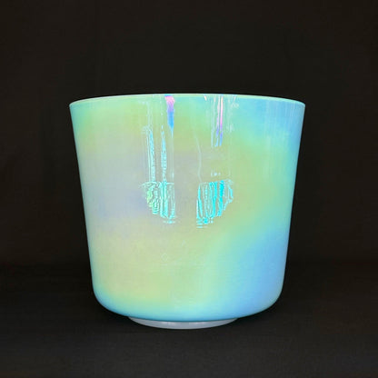 Aqua Opal Aura Crystal Chalice Grail & Bowl