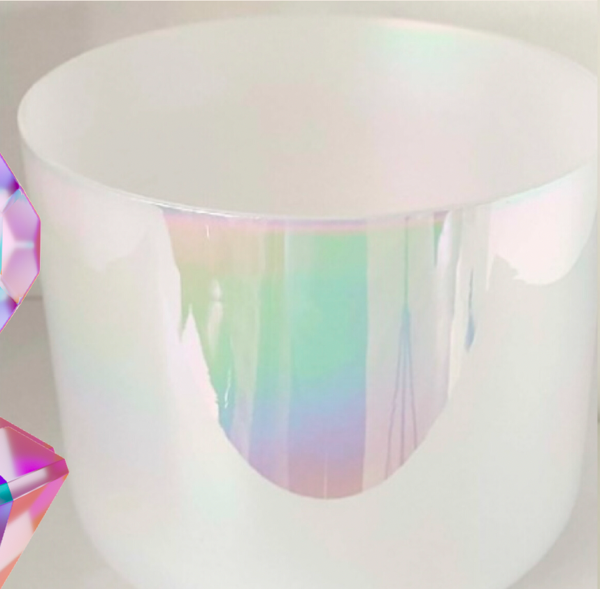 Opal Auraura Crystal Chalice Grail & Bowl