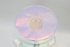 24k Gold Crystal Chalice Grail - ’’ F - Heart Chakra
